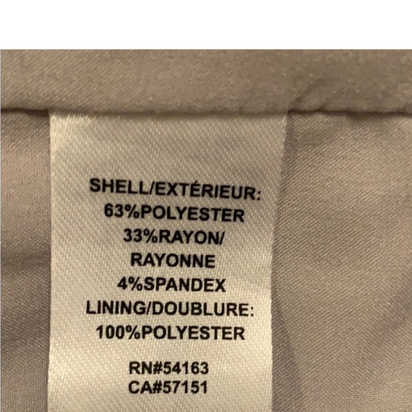 Andrew Marc Dress, Marc New York Dress in Taupe and Beige, Size 6 - Picture 9 of 14